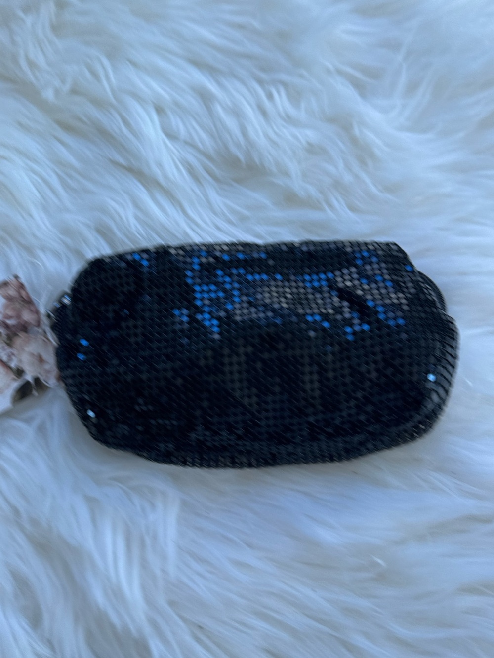 Black Sequin Evening Clutch - Unbranded